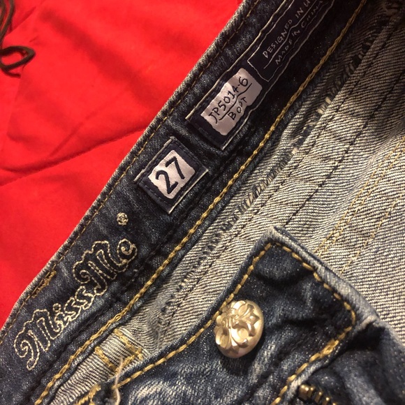 Women’s Miss Me jeans boot cut size 27🌺 - Picture 4 of 5